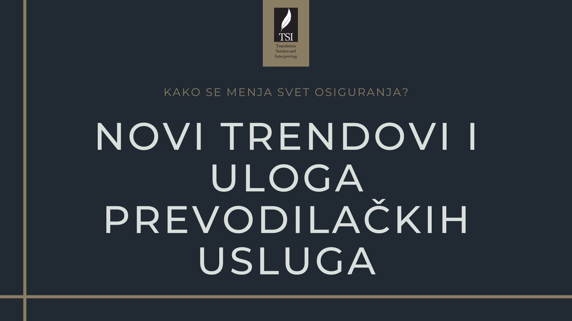 Najnoviji trendovi u industriji osiguranja